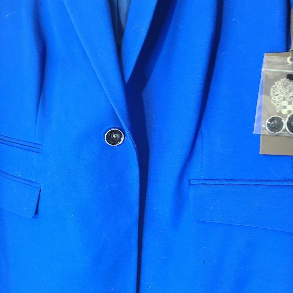 Vince Camuto NWT Cobalt Blue Blazer Size 14 - Picture 4 of 13